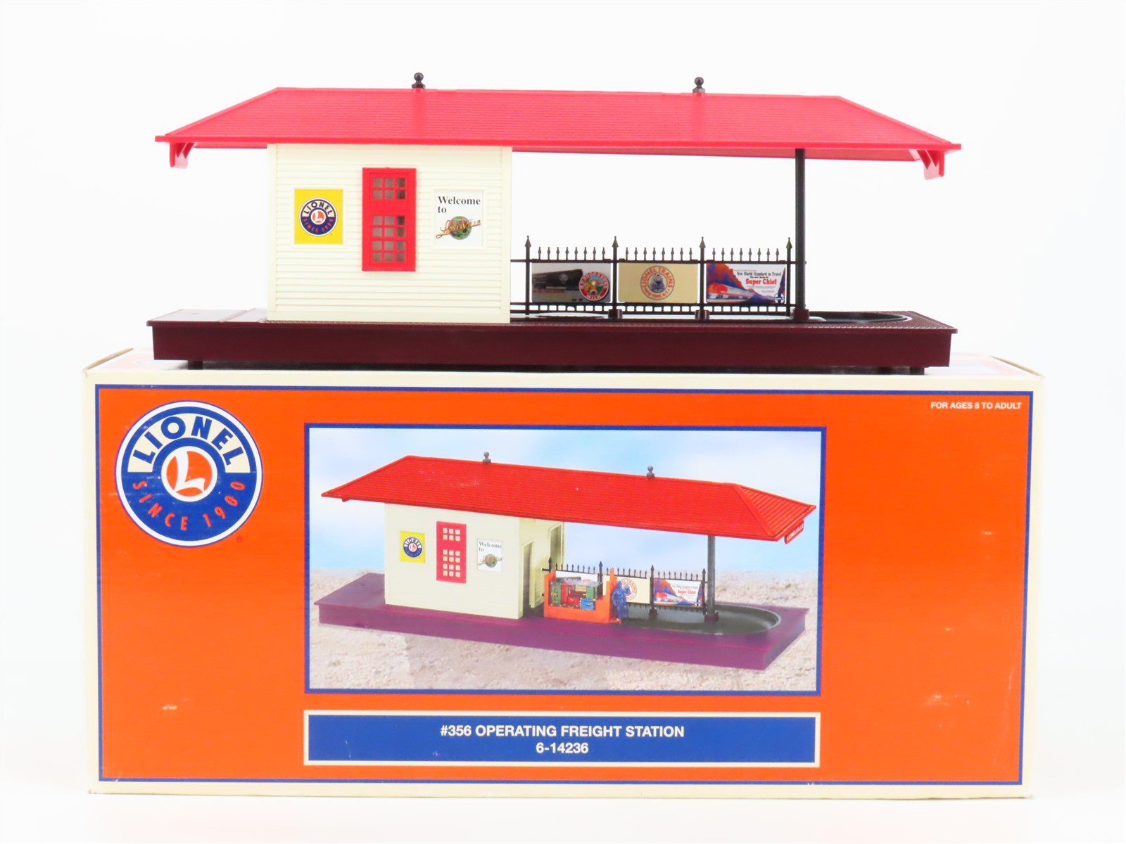 O 1/48 Scale Lionel 6-14236 Operating Freight Station #356