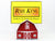 O 1/48 Scale MTH RailKing 30-9072 Red Barn w/ White Trim