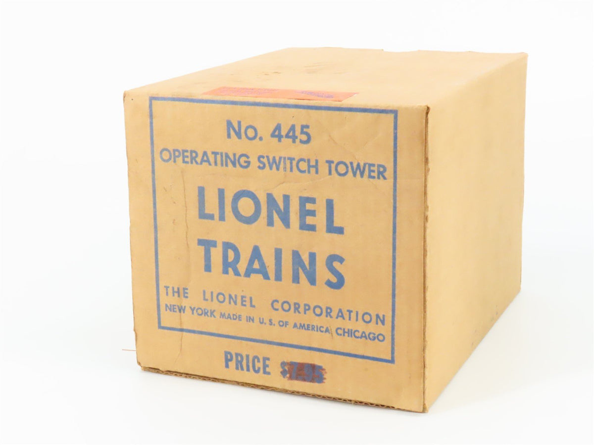 O 1/48 Scale Lionel No. 445 Operating Switch Tower