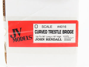 O 1/48 Scale JV Models Kit #4016 Curved Trestle Bridge