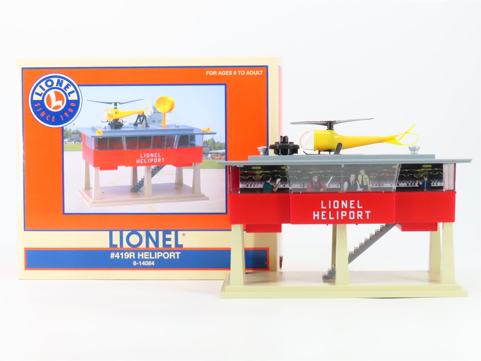O 1/48 Scale Lionel 6-14084 #419R Heliport