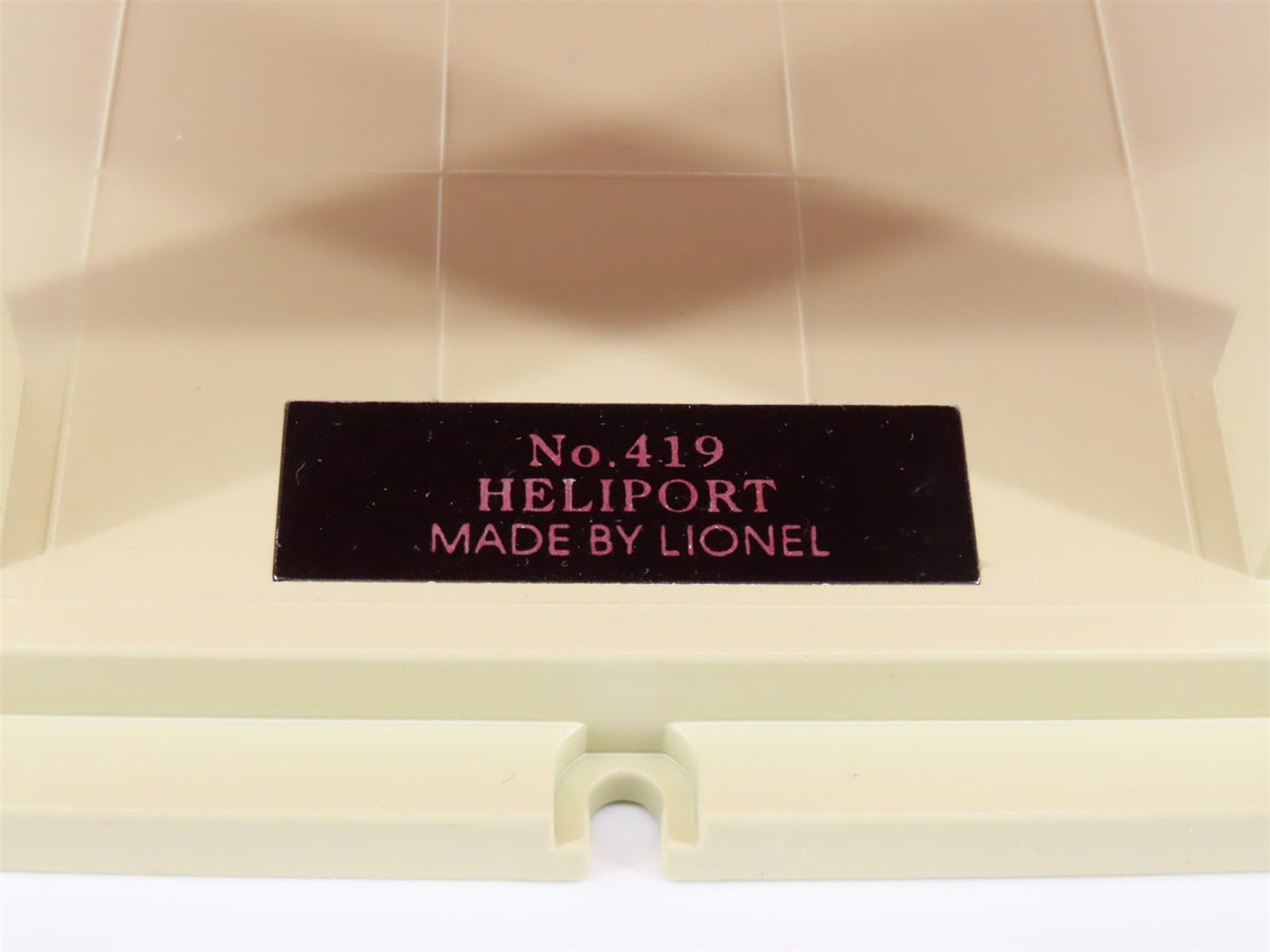 O 1/48 Scale Lionel 6-14084 #419R Heliport