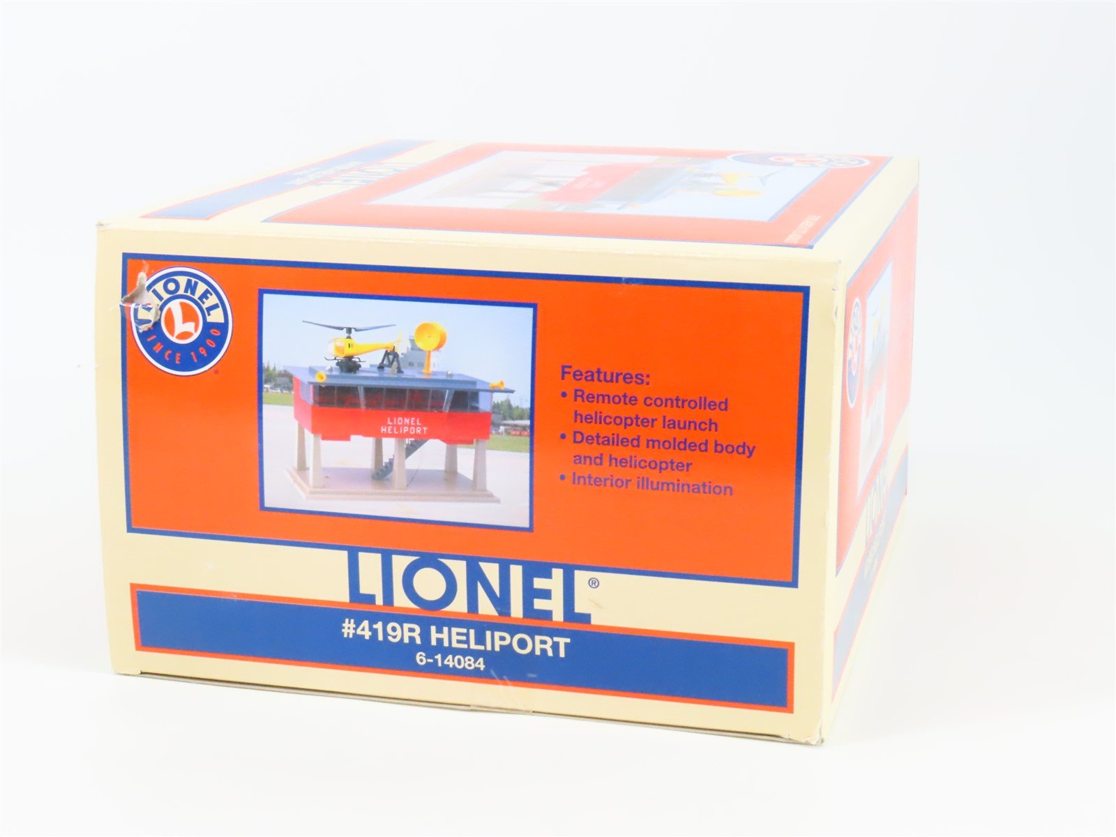 O 1/48 Scale Lionel 6-14084 #419R Heliport