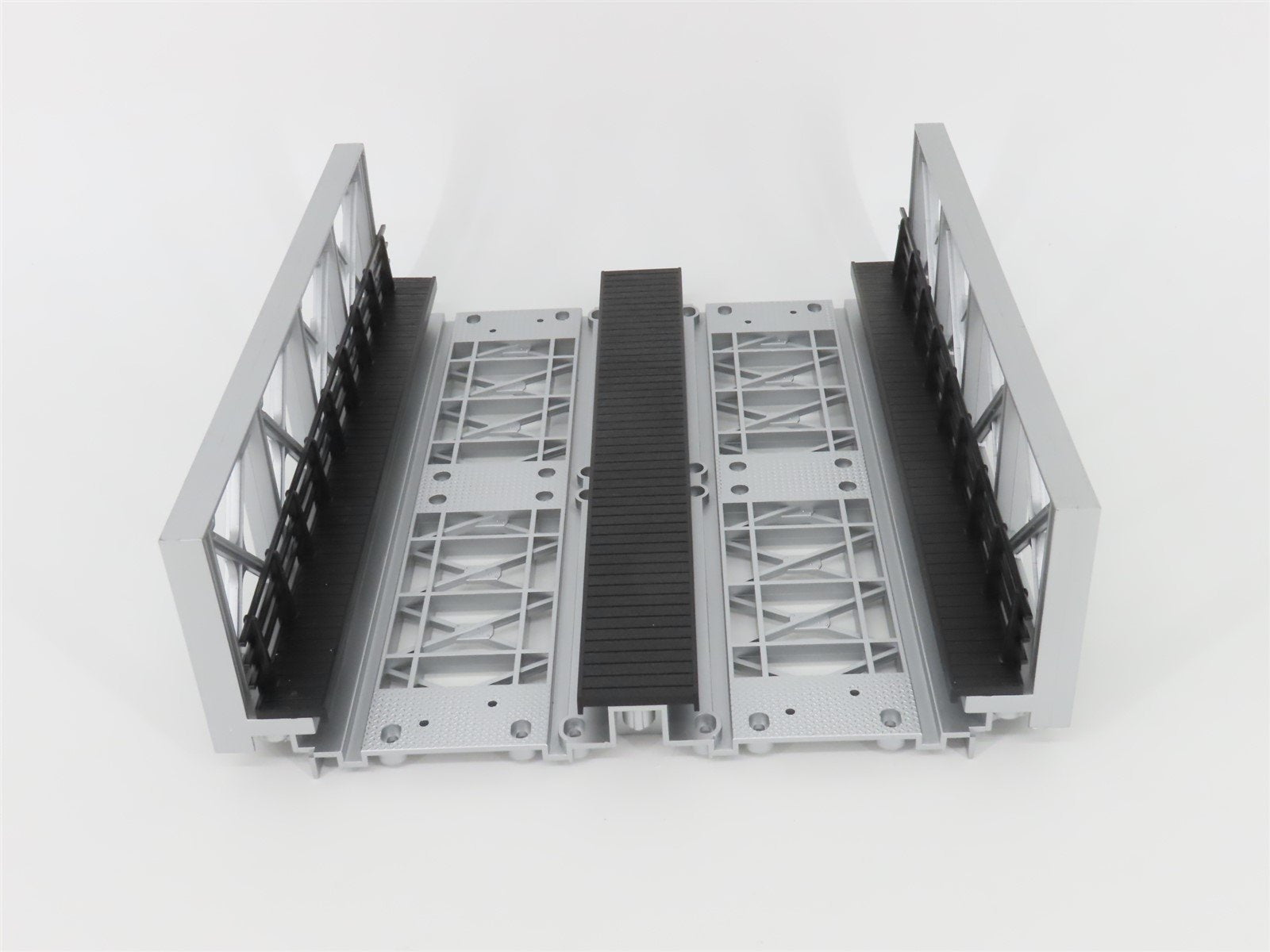 O 1/48 Scale MTH Rail King 40-1108 2-Track Silver Girder Bridge