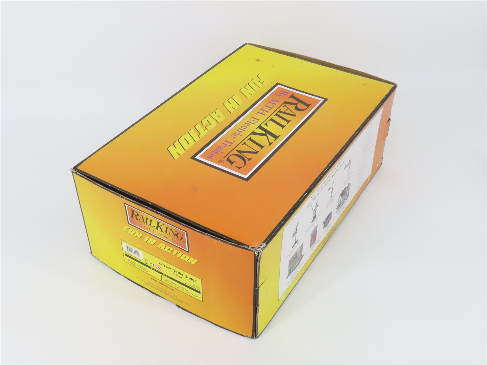 O 1/48 Scale MTH Rail King 40-1108 2-Track Silver Girder Bridge