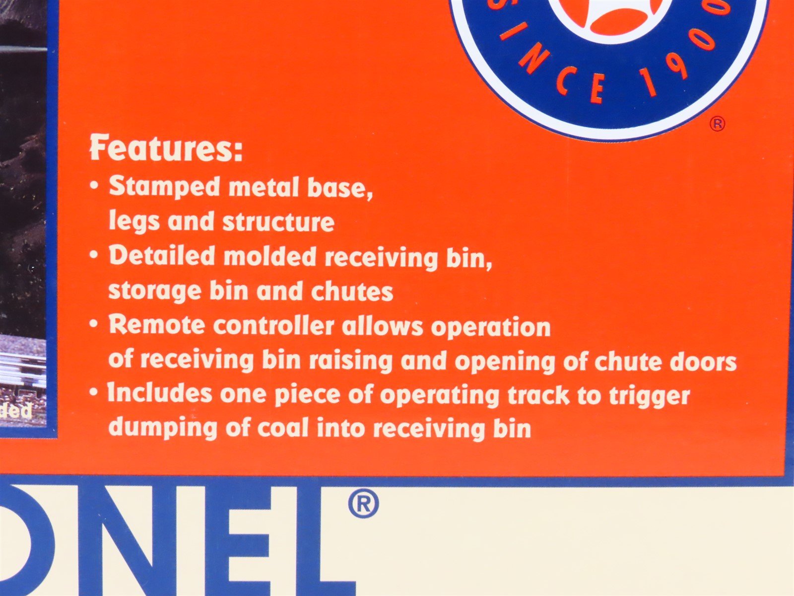 O 1/48 Scale Lionel 6-14107 Coaling Station #497