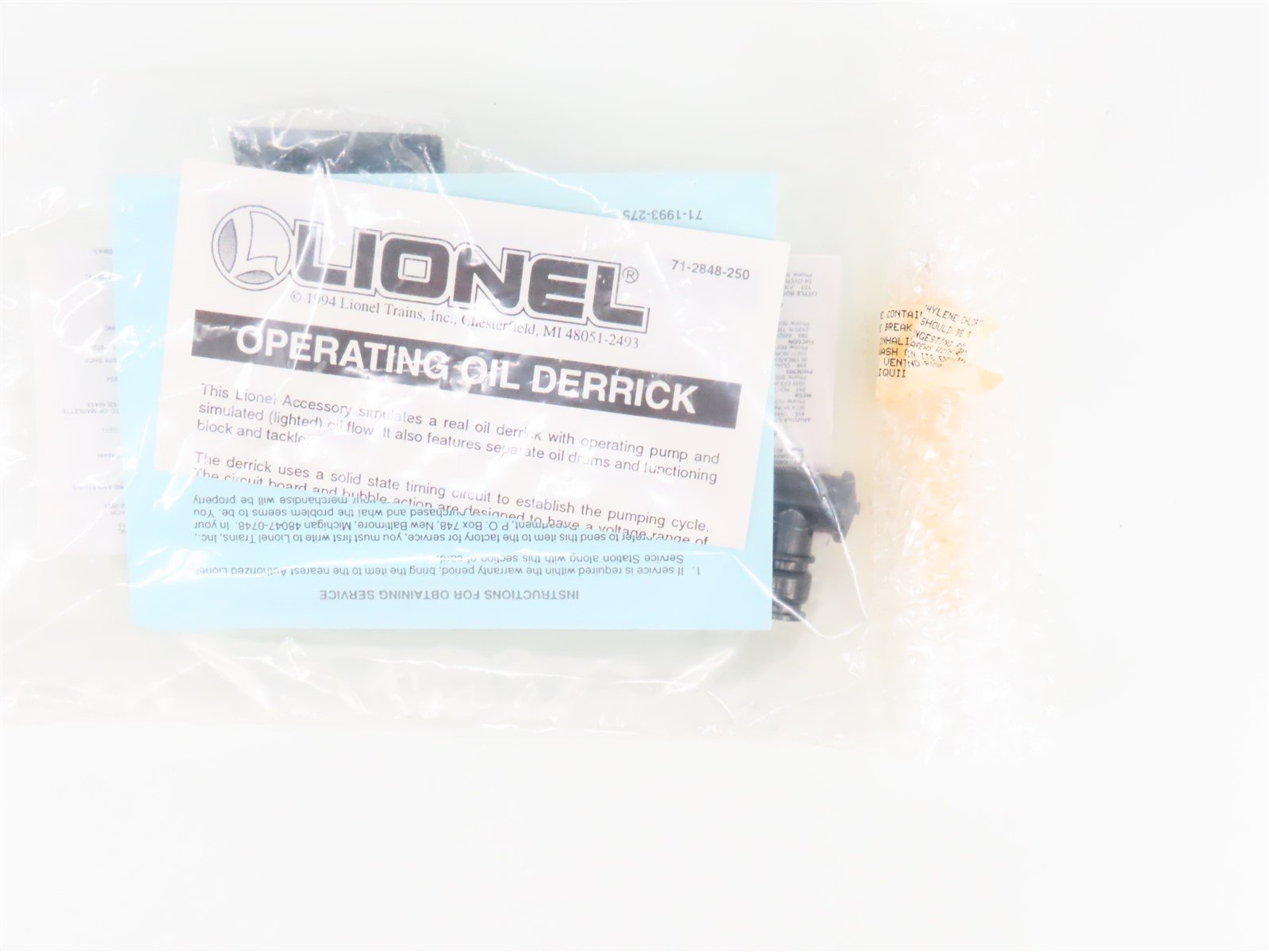 O 1/48 Scale Lionel 6-12902 Marathon Oil Derrick