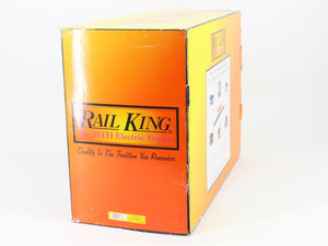 O 1/48 MTH Rail King 30-90094 Dark Red Stone Passenger Station W/ Dual Platforms