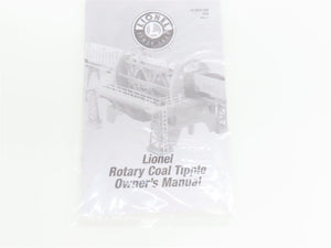 O 1/48 Scale Lionel 6-32910 Rotary Coal Tipple w/Gondola