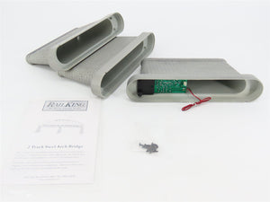 O 1/48 Scale MTH Rail King 40-1107 2-Track Arch Bridge