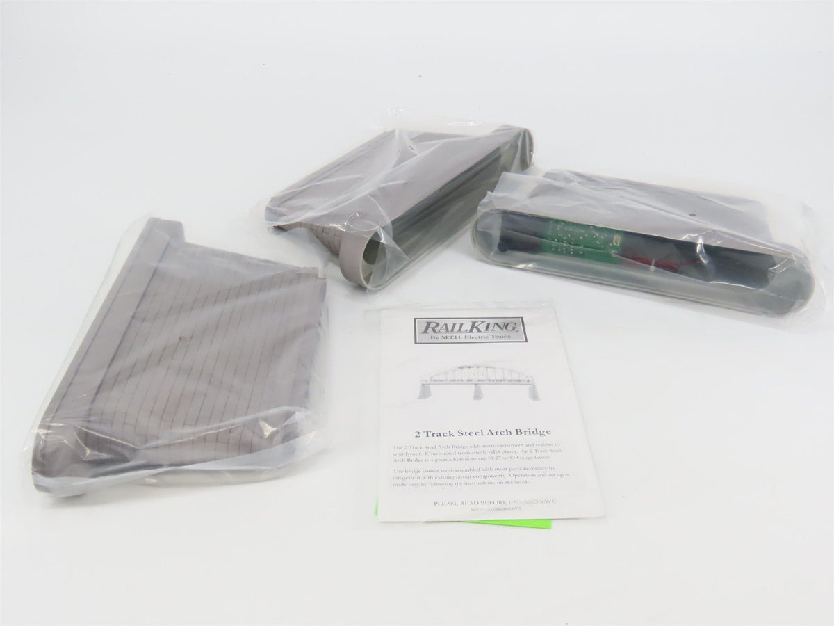 O 1/48 Scale MTH Rail King 40-1060 2-Track Steel Arch Bridge