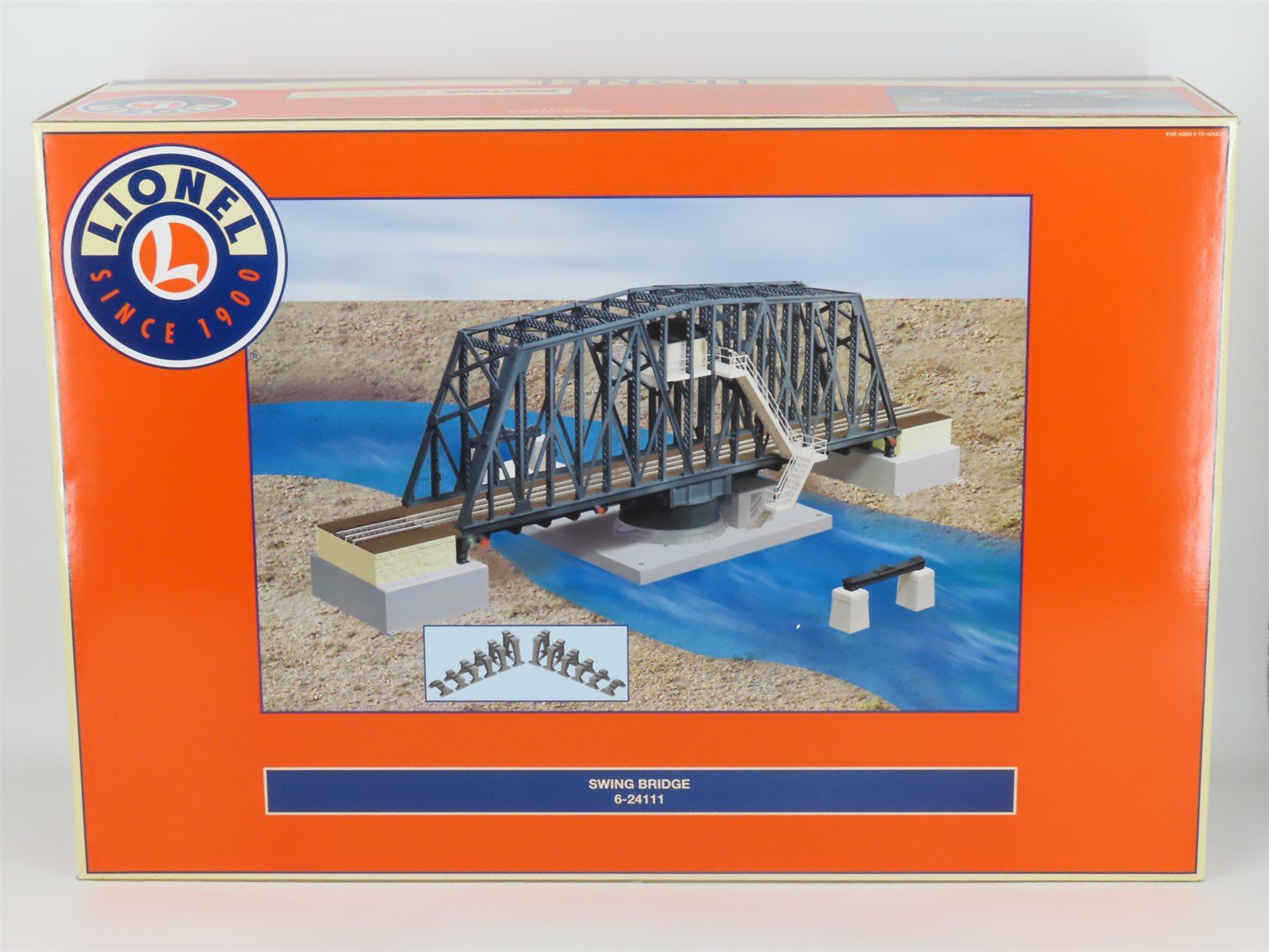 O 1/48 Scale Lionel 6-24111 Operating Swing Bridge