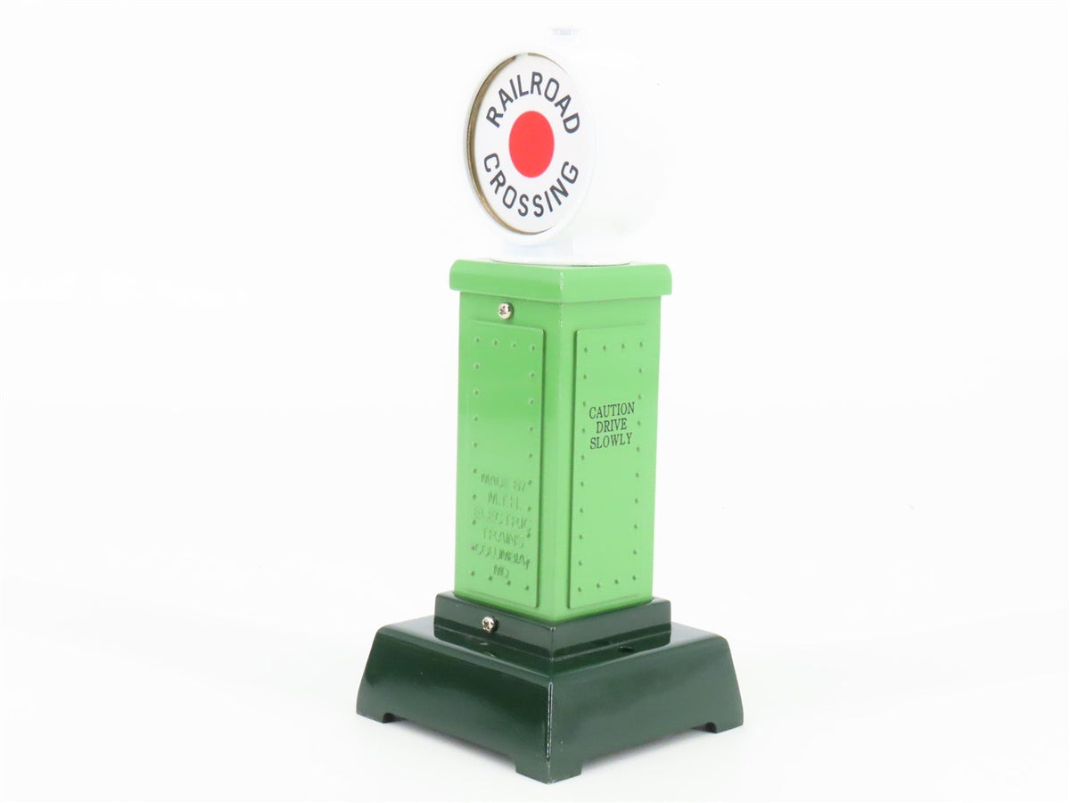 Standard Gauge MTH Tinplate Traditions 10-1096 Railroad Crossing Signal No. 87