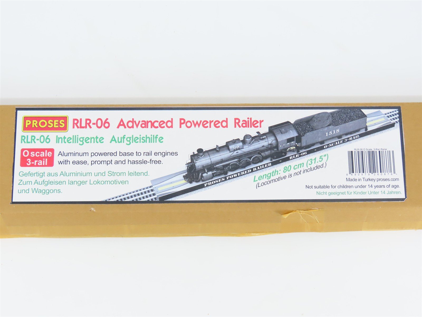 O Gauge 3-Rail Proses RLR-06 Advanced Powered Railer