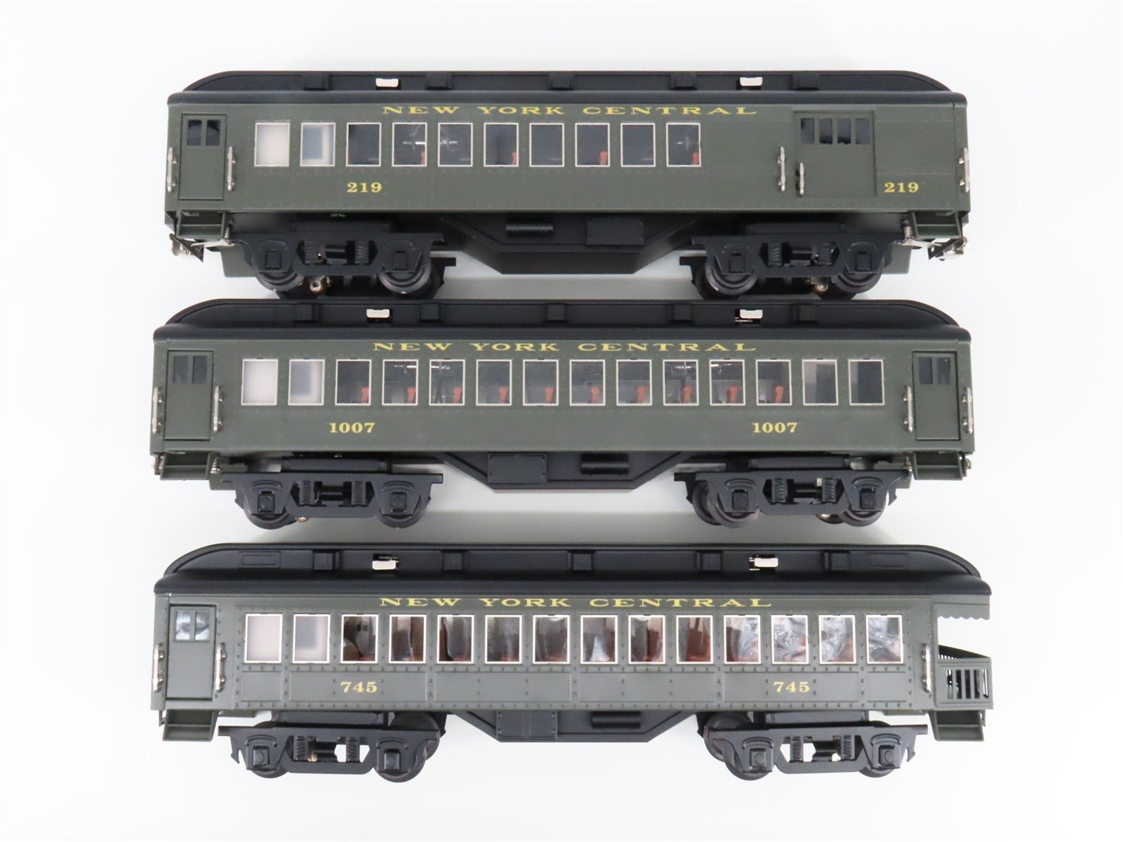 Standard Gauge Lionel 6-13008 Commodore Vanderbilt Steam Passenger Set