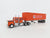 O 1/48 Scale Lionel 6-12725 Lionel Diecast Tractor w/ Plastic Trailer #12725