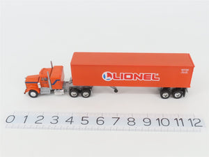 O 1/48 Scale Lionel 6-12725 Lionel Diecast Tractor w/ Plastic Trailer #12725