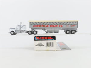 O 1/48 Scale Lionel 6-12779 Lionelville Grain Co. Tractor w/ Trailer #12779