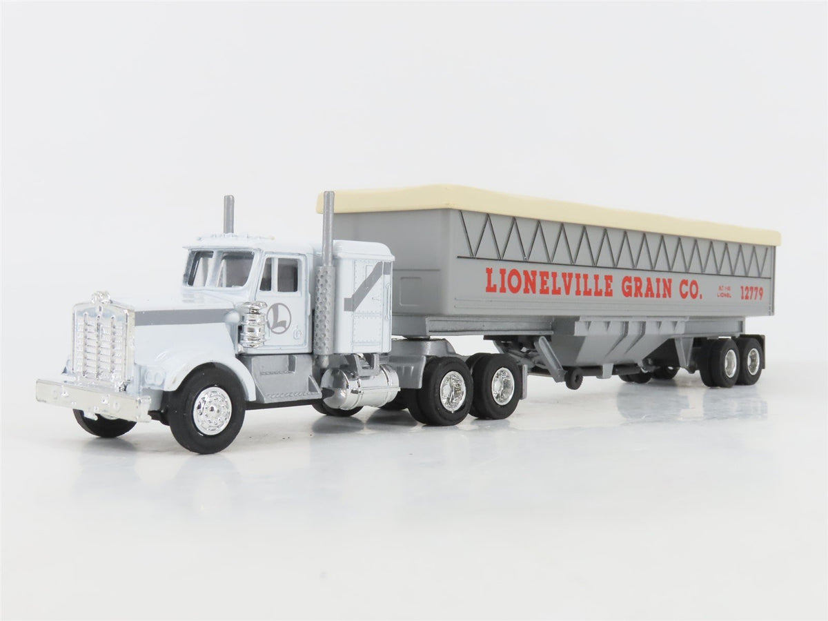 O 1/48 Scale Lionel 6-12779 Lionelville Grain Co. Tractor w/ Trailer #12779