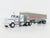 O 1/48 Scale Lionel 6-12779 Lionelville Grain Co. Tractor w/ Trailer #12779