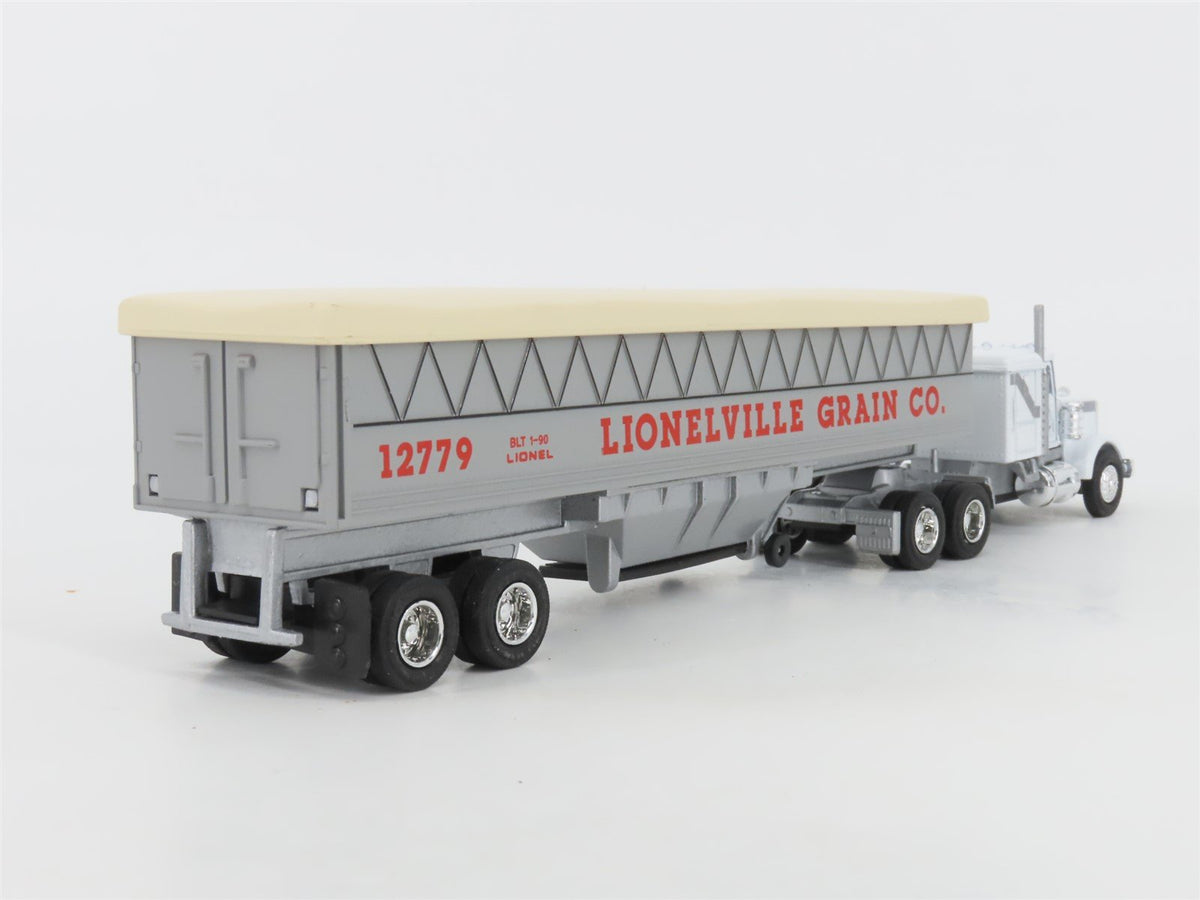 O 1/48 Scale Lionel 6-12779 Lionelville Grain Co. Tractor w/ Trailer #12779
