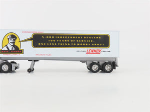 O 1/48 Scale Lionel 6-52091 LCCA Lennox Diecast Tractor w/ Plastic Trailer