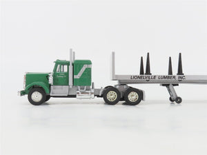 O 1/48 Scale Lionel 6-12806 Lionelville Lumber Truck #12806 w/ Log Load