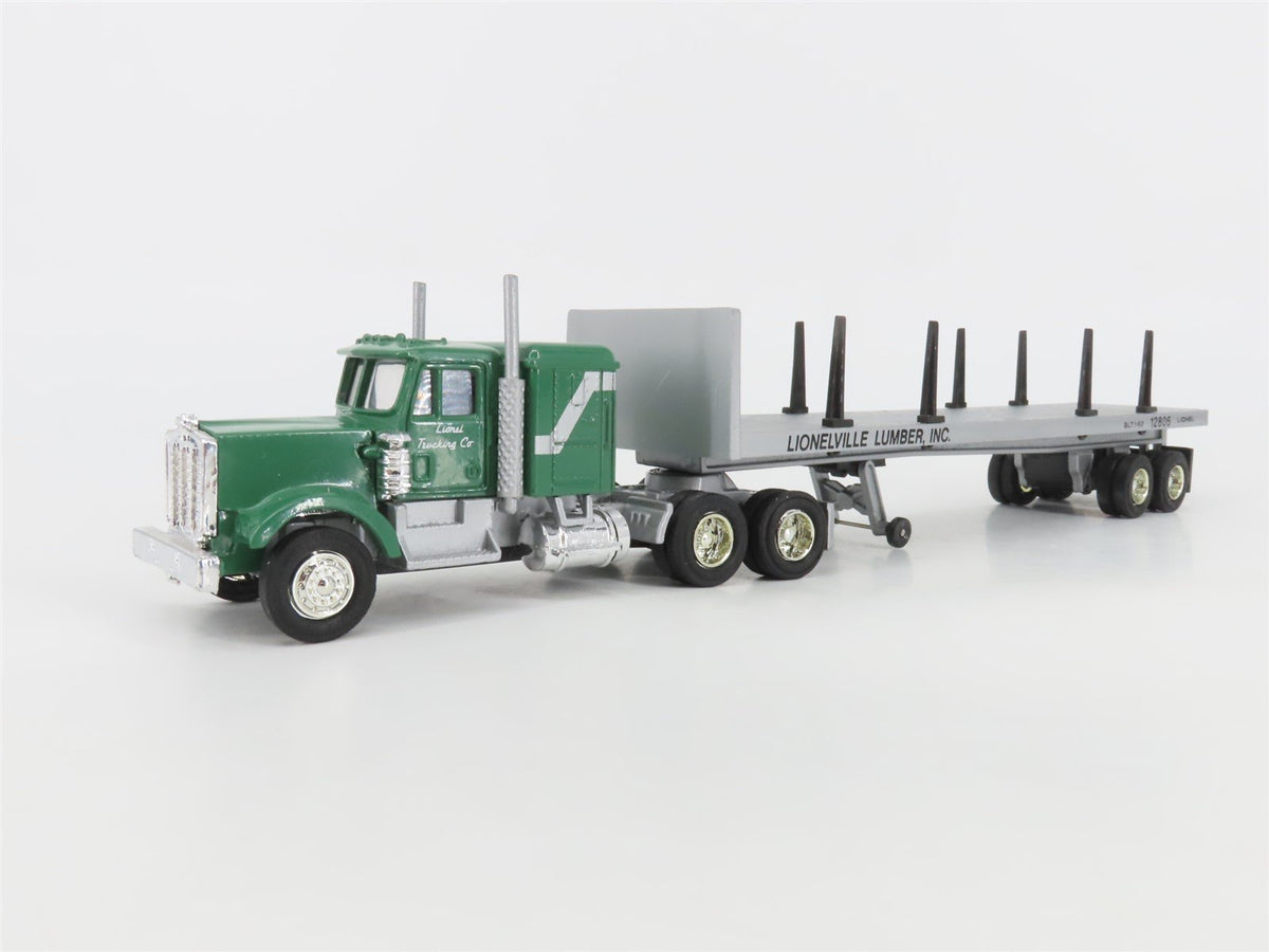 O 1/48 Scale Lionel 6-12806 Lionelville Lumber Truck #12806 w/ Log Load