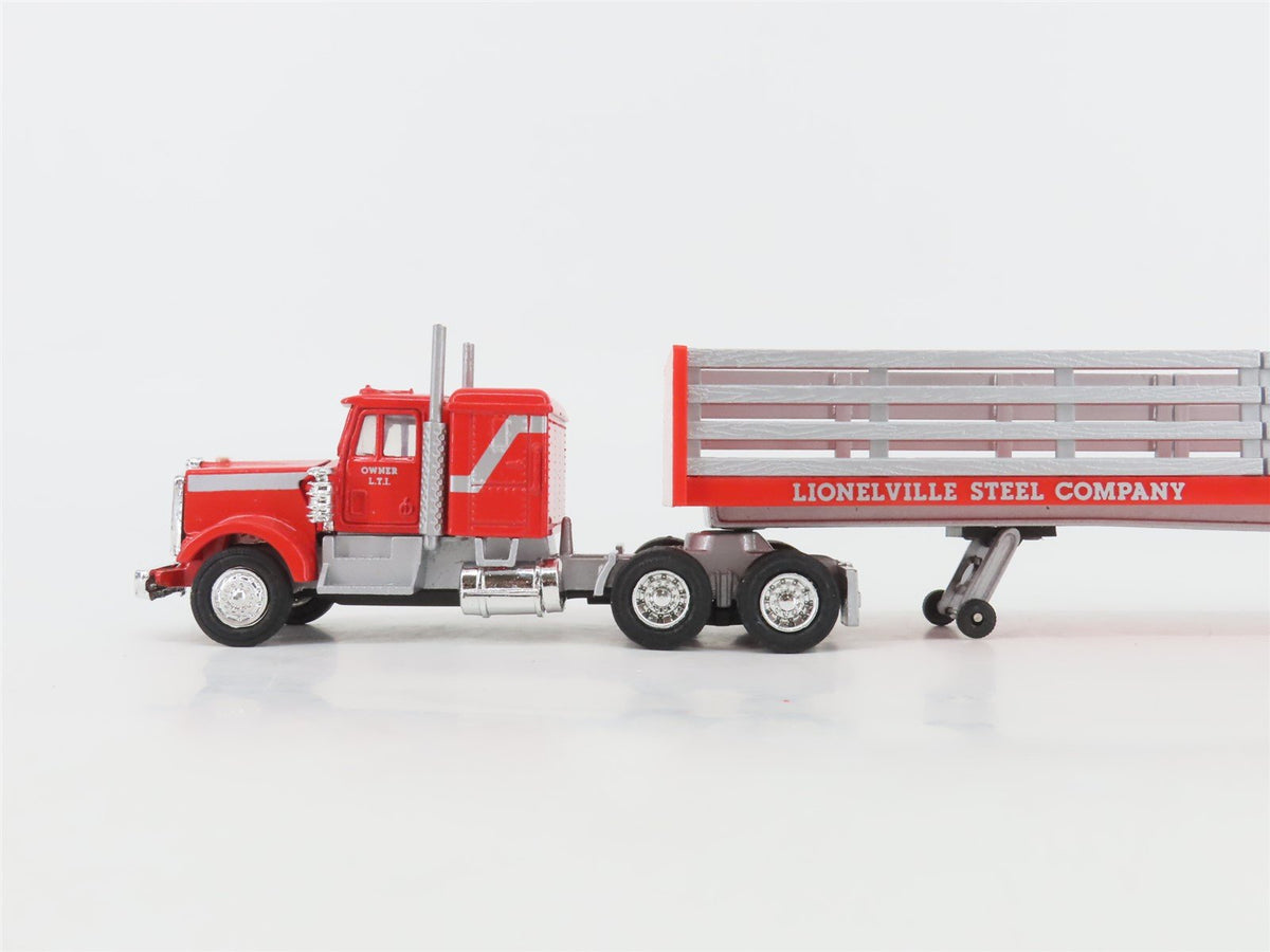 O 1/48 Scale Lionel 6-12786 Lionelville Steel Company Tractor w/ Trailer &amp; Load