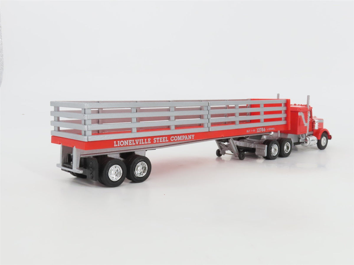 O 1/48 Scale Lionel 6-12786 Lionelville Steel Company Tractor w/ Trailer &amp; Load