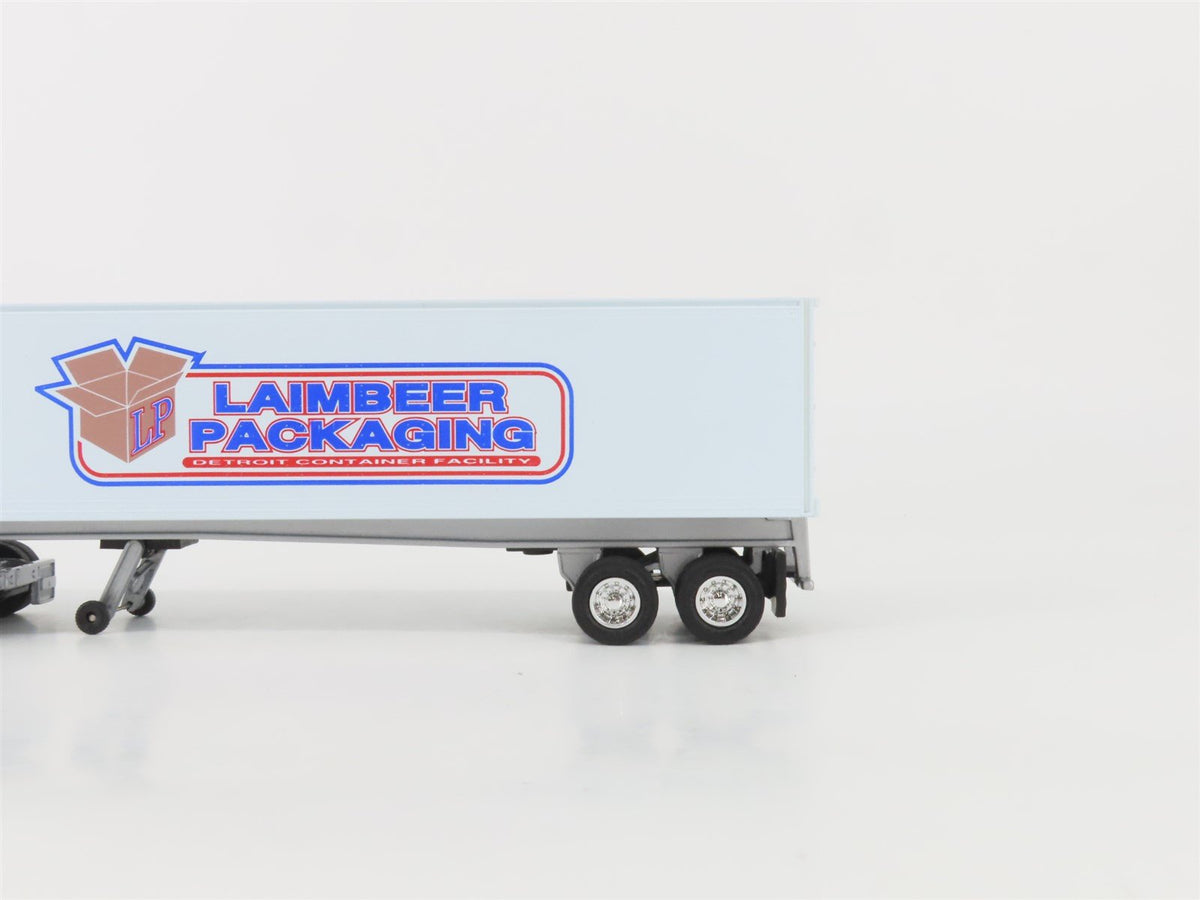 O 1/48 Scale Lionel 6-12932 Laimbeer Packaging Tractor w/ Trailer