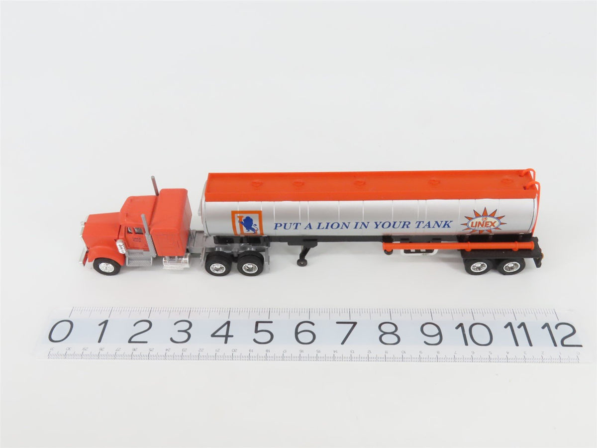O 1/48 Scale Lionel 6-12991 Linex Gas Tractor w/ Tanker Trailer