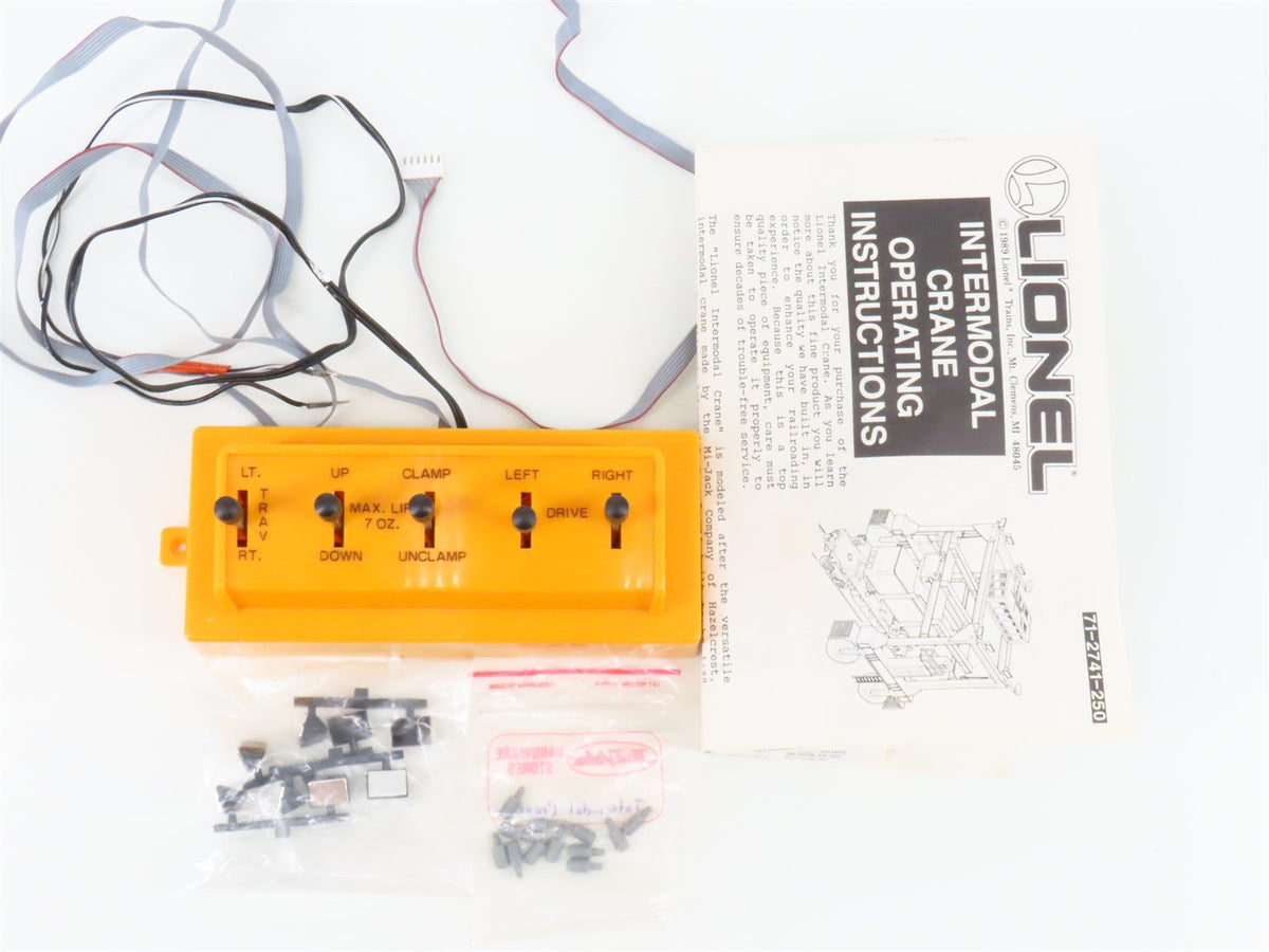 O 1/48 Scale Lionel 6-12741 Intermodal Crane