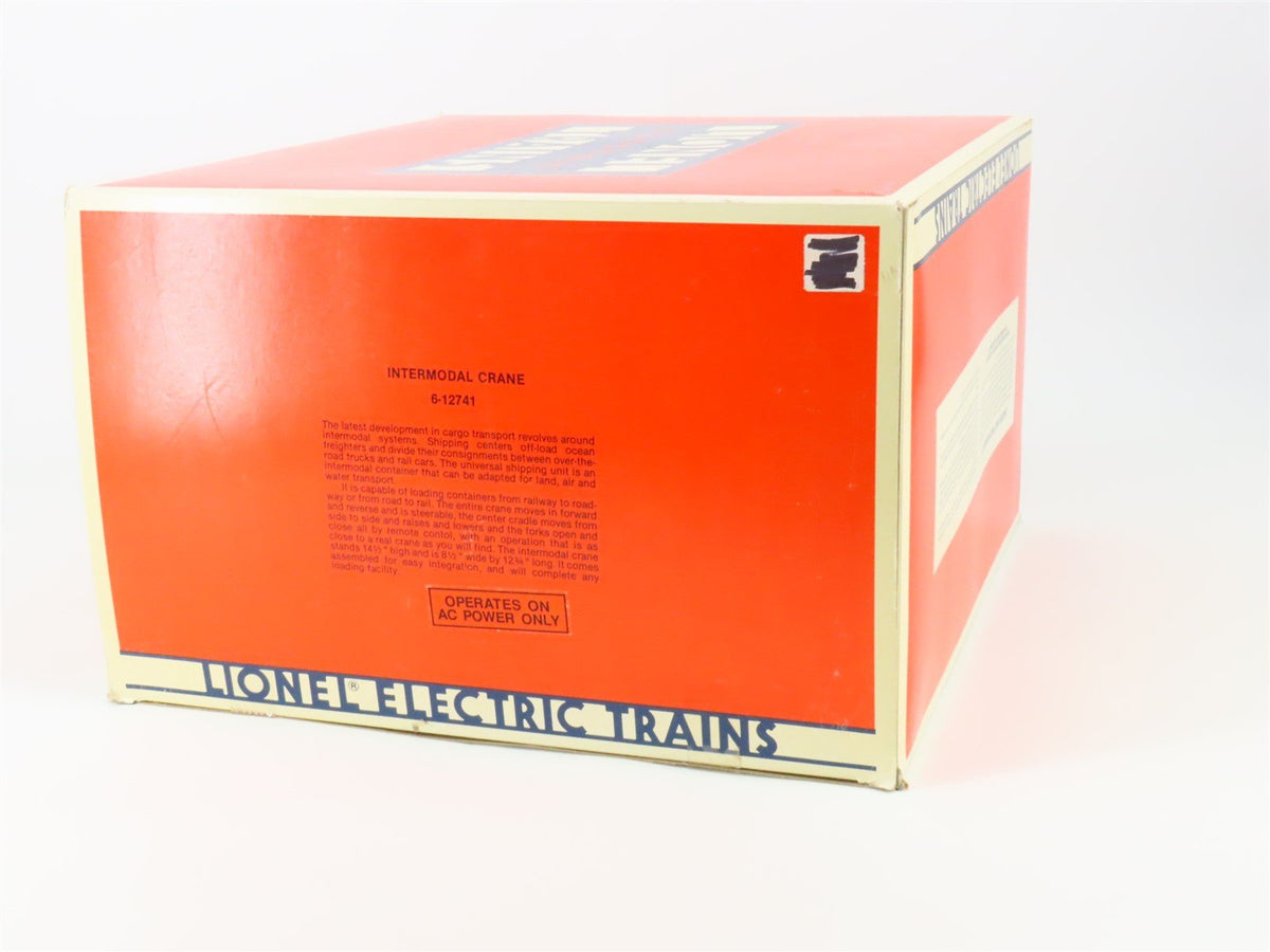 O 1/48 Scale Lionel 6-12741 Intermodal Crane