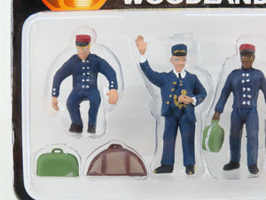 O 1/48 Scale Woodland Scenics A2722 Train Personnel Figures - Sealed