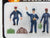 O 1/48 Scale Woodland Scenics A2722 Train Personnel Figures - Sealed