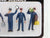 O 1/48 Scale Woodland Scenics A2722 Train Personnel Figures - Sealed