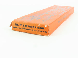 O 1/48 Scale Lionel Kit No. 332 Trestle Bridge