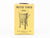 O 1/48 Scale Marx Toys No. 065 Plastic Water Tower