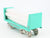 Standard Gauge McCoy 292 GN Great Northern Bulkhead Flat Car w/ Pipe Load