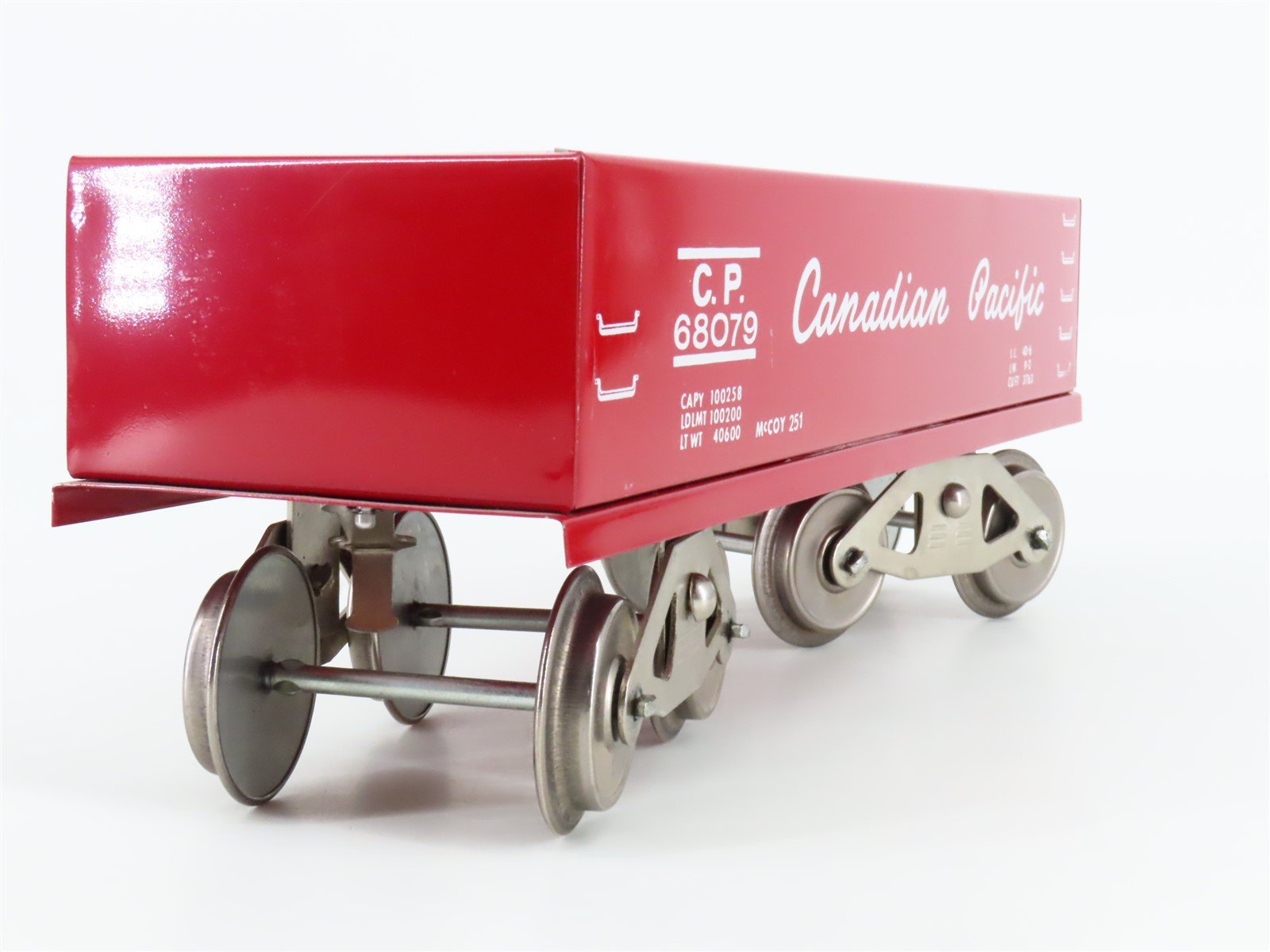 Standard Gauge McCoy 282 CP Canadian Pacific Railway Gondola #68079