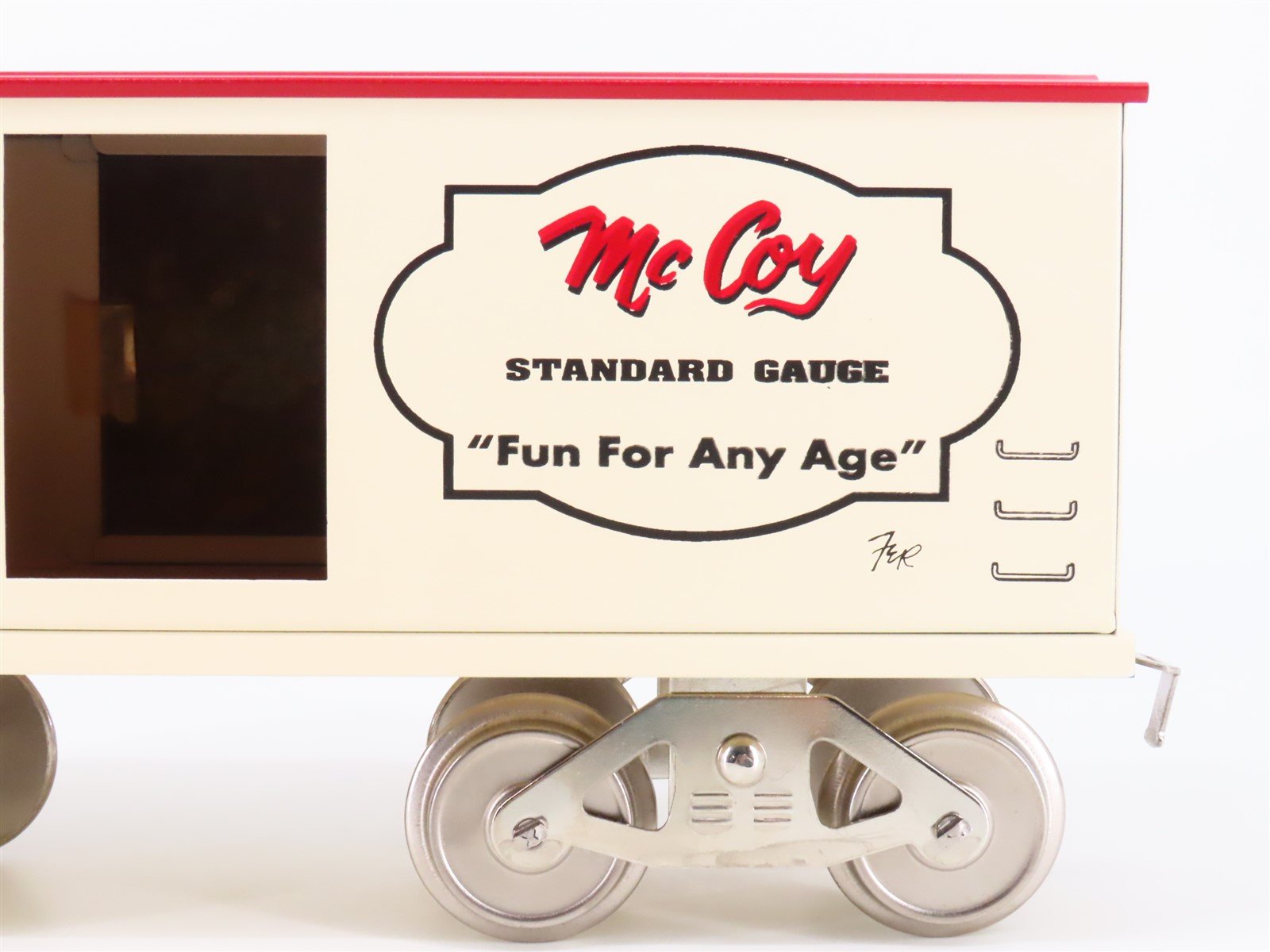 Standard Gauge McCoy Bob McCoy Memorial Single Door Box Car #1957-1995