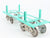 Standard Gauge McCoy GN Great Northern Railroad Flat Car w/ Wood Load