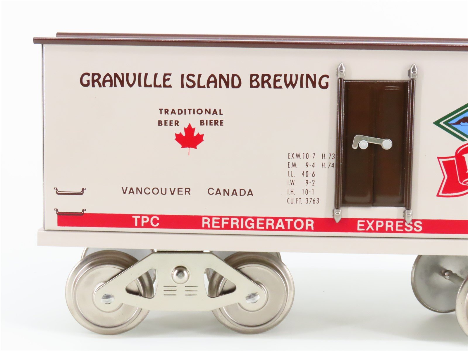 Standard Gauge McCoy 293 TPC Granville Island Brewing Reefer