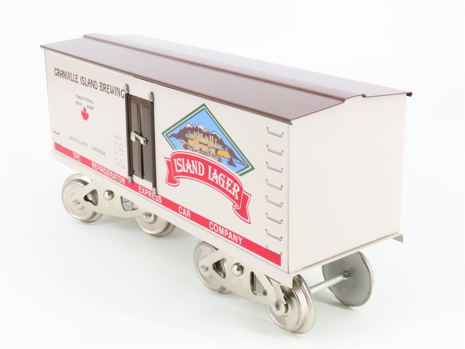 Standard Gauge McCoy 293 TPC Granville Island Brewing Reefer