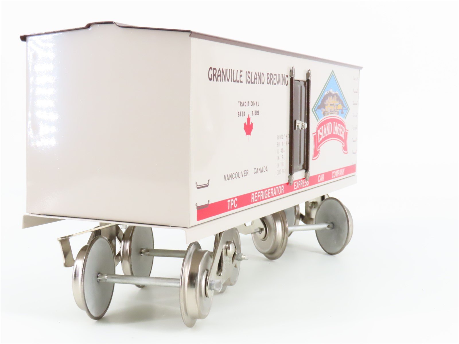 Standard Gauge McCoy 293 TPC Granville Island Brewing Reefer