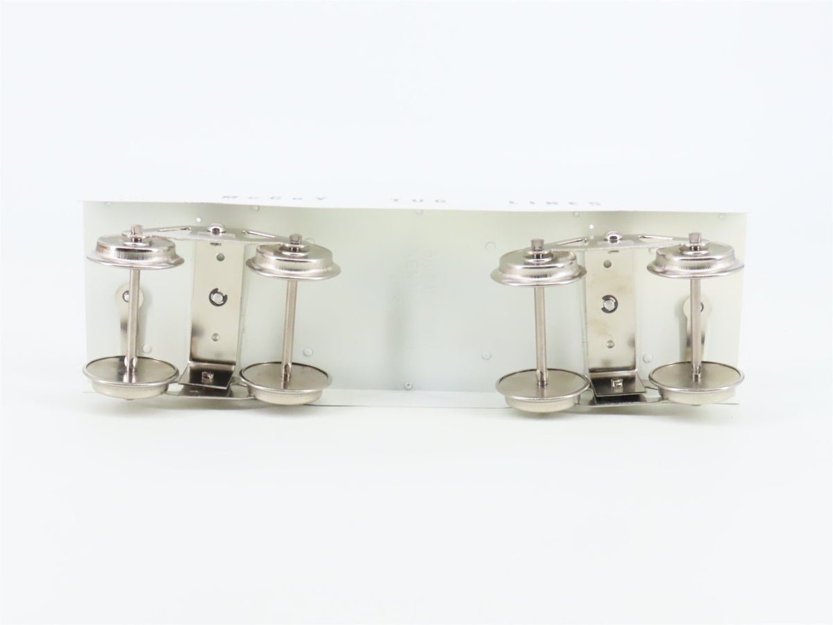 Standard Gauge McCoy Tug Lines Flat Car w/ 2 Boats