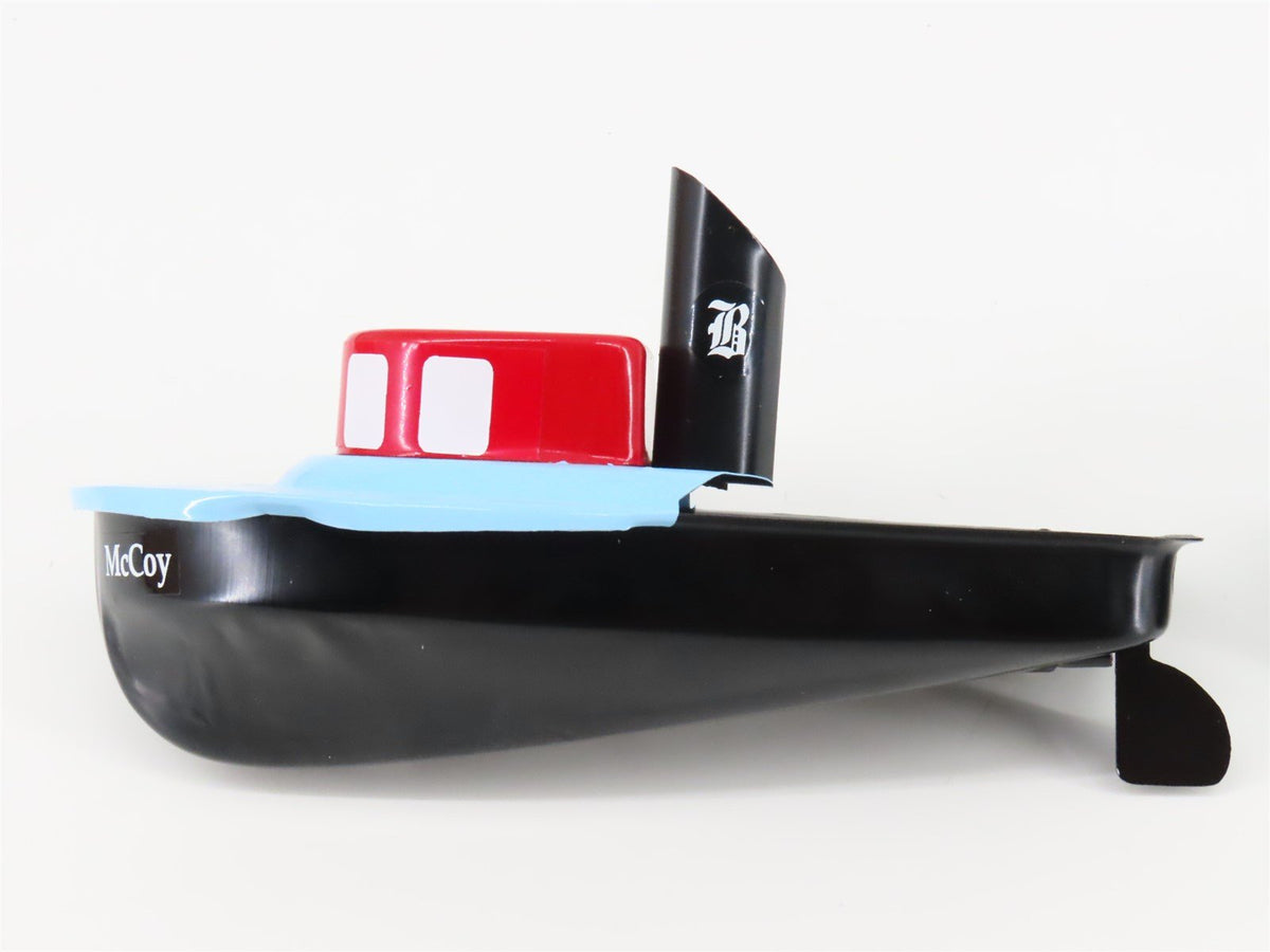 Standard Gauge McCoy Tug Lines Flat Car w/ 2 Boats
