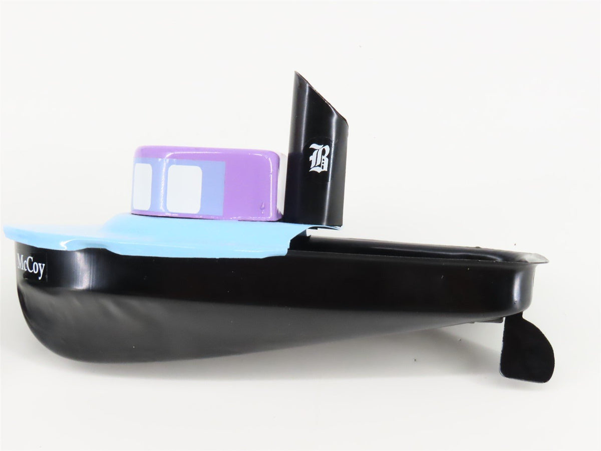 Standard Gauge McCoy Tug Lines Flat Car w/ 2 Boats