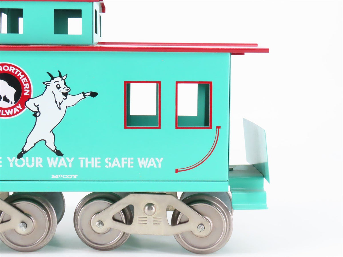 Standard Gauge McCoy GN Great Northern Railway &quot;Goat&quot; Cupola Caboose